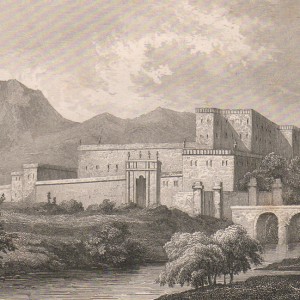 Il castello del Catajo in una stampa del 1840      